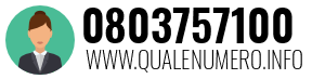Numero di telefono 0803757100 0803757100
