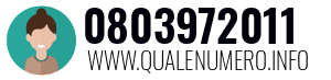 Numero di telefono 0803972011 0803972011