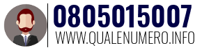 Numero di telefono 0805015007 0805015007