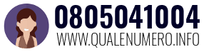 Numero di telefono 0805041004 0805041004