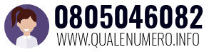 Numero di telefono 0805046082 0805046082