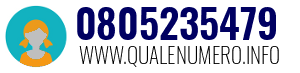 Numero di telefono 0805235479 0805235479