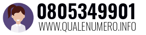 Numero di telefono 0805349901 0805349901