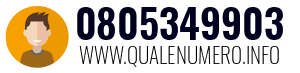 Numero di telefono 0805349903 0805349903