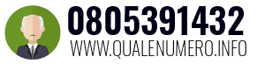 Numero di telefono 0805391432 0805391432