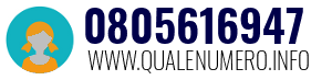 Numero di telefono 0805616947 0805616947