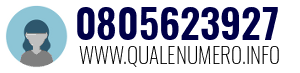 Numero di telefono 0805623927 0805623927
