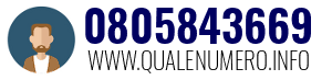 Numero di telefono 0805843669 0805843669