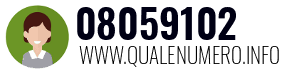 Numero di telefono 08059102 08059102