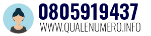 Numero di telefono 0805919437 0805919437