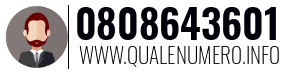 Numero di telefono 0808643601 0808643601