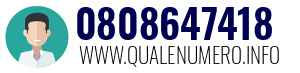 Numero di telefono 0808647418 0808647418
