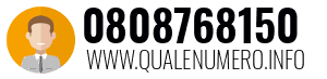 Numero di telefono 0808768150 0808768150
