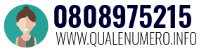 Numero di telefono 0808975215 0808975215