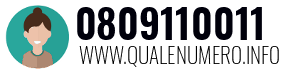 Numero di telefono 0809110011 0809110011