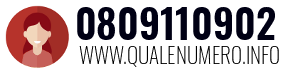 Numero di telefono 0809110902 0809110902