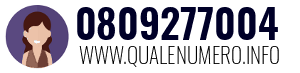 Numero di telefono 0809277004 0809277004