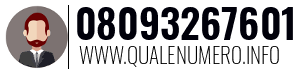 Numero di telefono 08093267601 08093267601