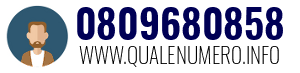 Numero di telefono 0809680858 0809680858