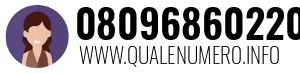 Numero di telefono 08096860220 08096860220