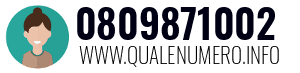 Numero di telefono 0809871002 0809871002