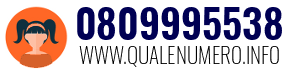 Numero di telefono 0809995538 0809995538