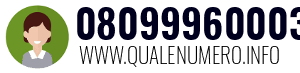 Numero di telefono 08099960003 08099960003