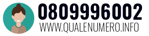 Numero di telefono 0809996002 0809996002