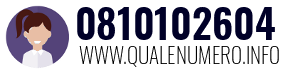 Numero di telefono 0810102604 0810102604