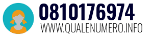 Numero di telefono 0810176974 0810176974
