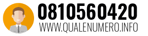 Numero di telefono 0810560420 0810560420