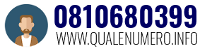Numero di telefono 0810680399 0810680399