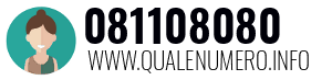 Numero di telefono 081108080 081108080