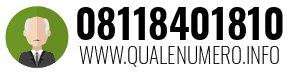Numero di telefono 08118401810 08118401810