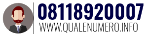 Numero di telefono 08118920007 08118920007