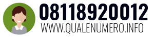 Numero di telefono 08118920012 08118920012