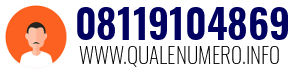 Numero di telefono 08119104869 08119104869