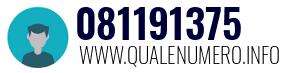 Numero di telefono 081191375 081191375