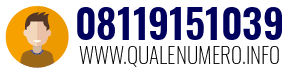 Numero di telefono 08119151039 08119151039