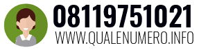 Numero di telefono 08119751021 08119751021