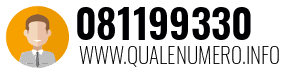 Numero di telefono 081199330 081199330