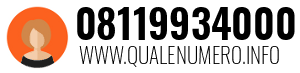 Numero di telefono 08119934000 08119934000