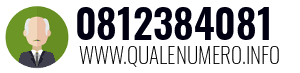 Numero di telefono 0812384081 0812384081