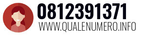 Numero di telefono 0812391371 0812391371