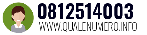 Numero di telefono 0812514003 0812514003