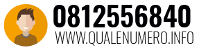 Numero di telefono 0812556840 0812556840