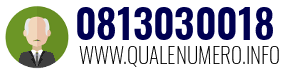 Numero di telefono 0813030018 0813030018
