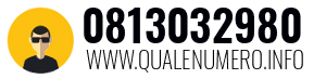 Numero di telefono 0813032980 0813032980