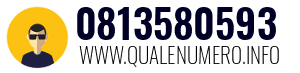 Numero di telefono 0813580593 0813580593