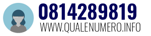 Numero di telefono 0814289819 0814289819